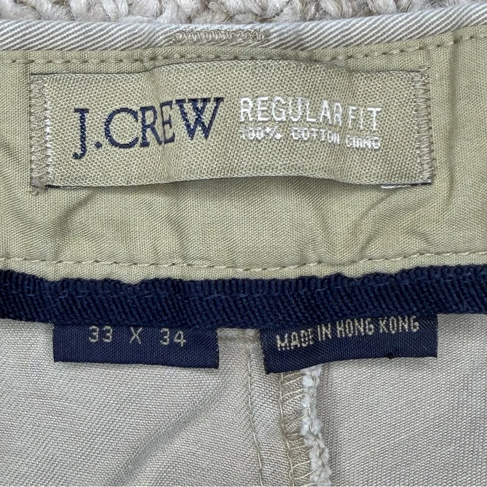 J. Crew regular fit khaki pants